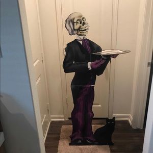 ***SOLD***Halloween Spooky Butler 5ft+ tall